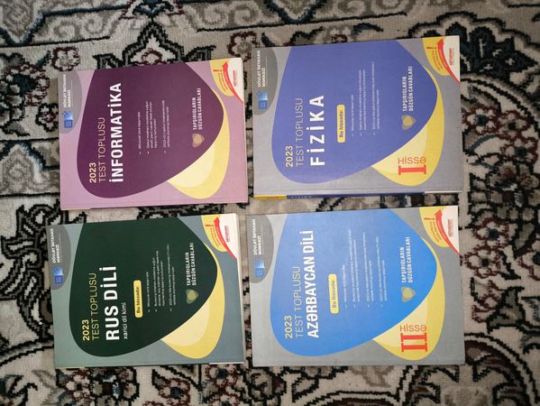 Test topluları – Kitab və jurnallar – Bakı – ucuztap.az