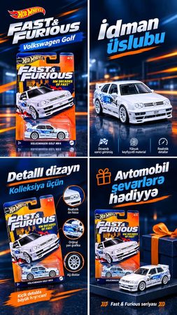 Fast and Furious seriyası Hot wheels – Bakı – ucuztap.az