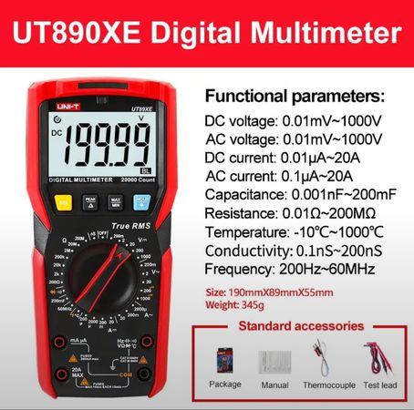Multimetr UNI-T UT89XE – Bakı – ucuztap.az