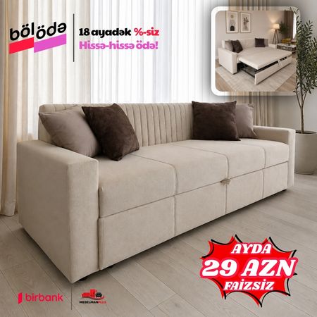 Divan çarpayı Lunara faizsiz Kreditlə – Bakı – ucuztap.az