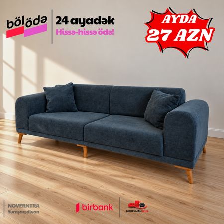 Yumşaq divan Noventra (açllan) Kreditlə – Bakı – ucuztap.az