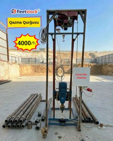 Elektriklə İşləyən Mobil Qazma Qurğusu və Avadanlığı – Bakı – ucuztap.az