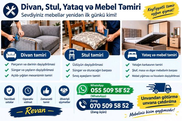 Mebel temiri – Bakı – ucuztap.az