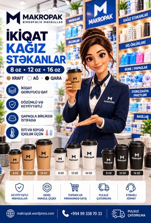 İkiqat kağız stəkanlar – Bakı – ucuztap.az