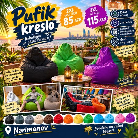 Kreslo, Dəri, Yaşıl – Bakı – ucuztap.az