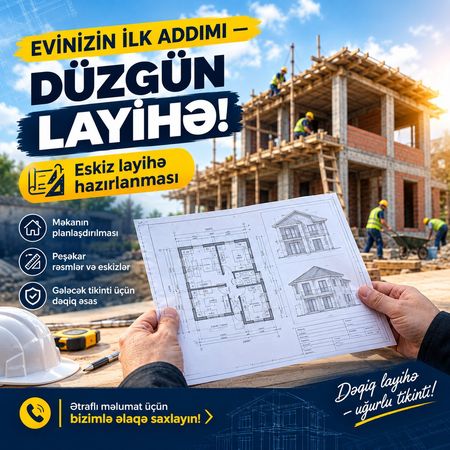 Eskiz layihələrin hazırlanması – Bakı – ucuztap.az
