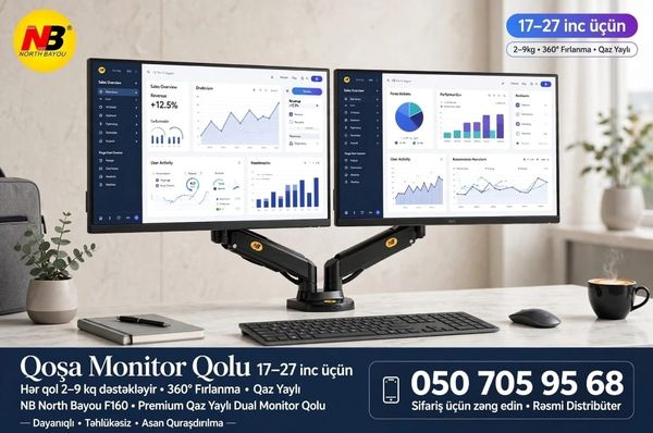 NB F 160 Model Monitor tutacaqı satılır – Bakı – ucuztap.az