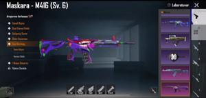 Pubg mobile maskara M416