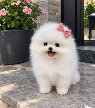 Pomerian Spitz, 2 ay, Dişi, peyvəndli – Bakı – ucuztap.az