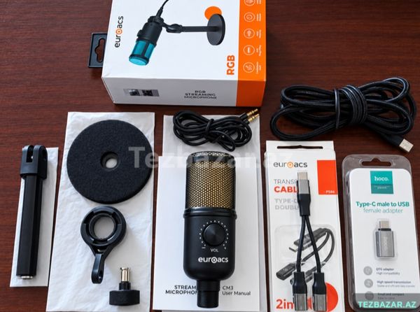 Telefon üçün Professional Mikrafon Dəsti – Kompüter aksesuarları – Bakı – ucuztap.az