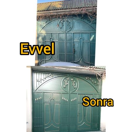 Darvazalari̇n renglenmesi temi̇r – Pəncərələr, qapılar, eyvanlar – Bakı – ucuztap.az