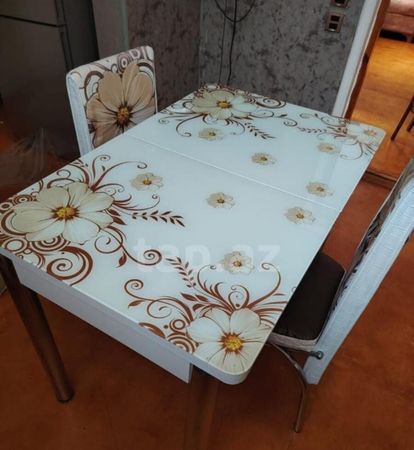 Masa, Şüşə, Ağ – Bakı – ucuztap.az