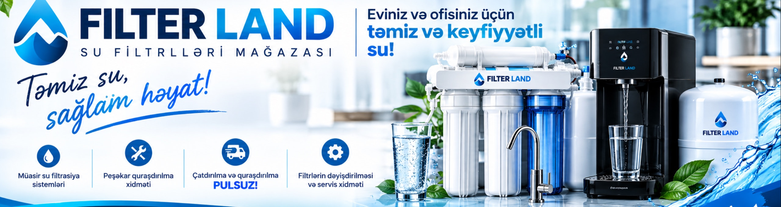 Filter Land mağazası banneri