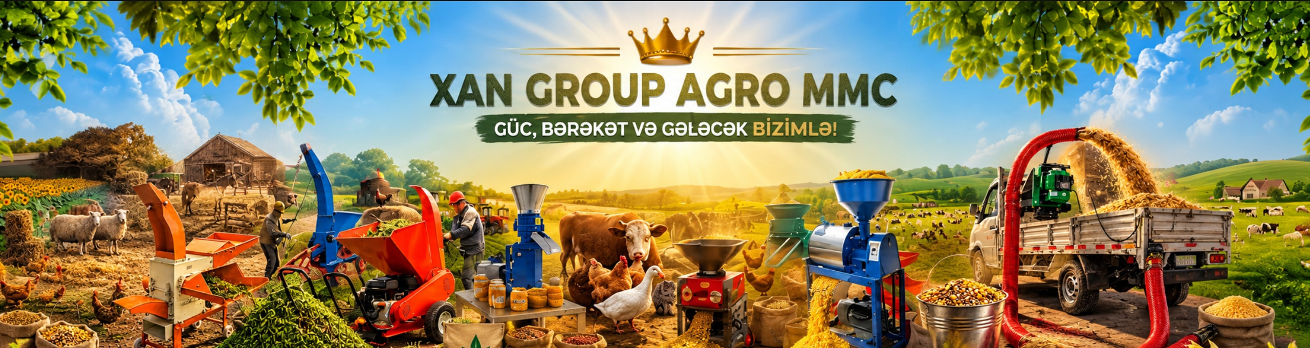 Xan Group Agro MMC mağazası banneri