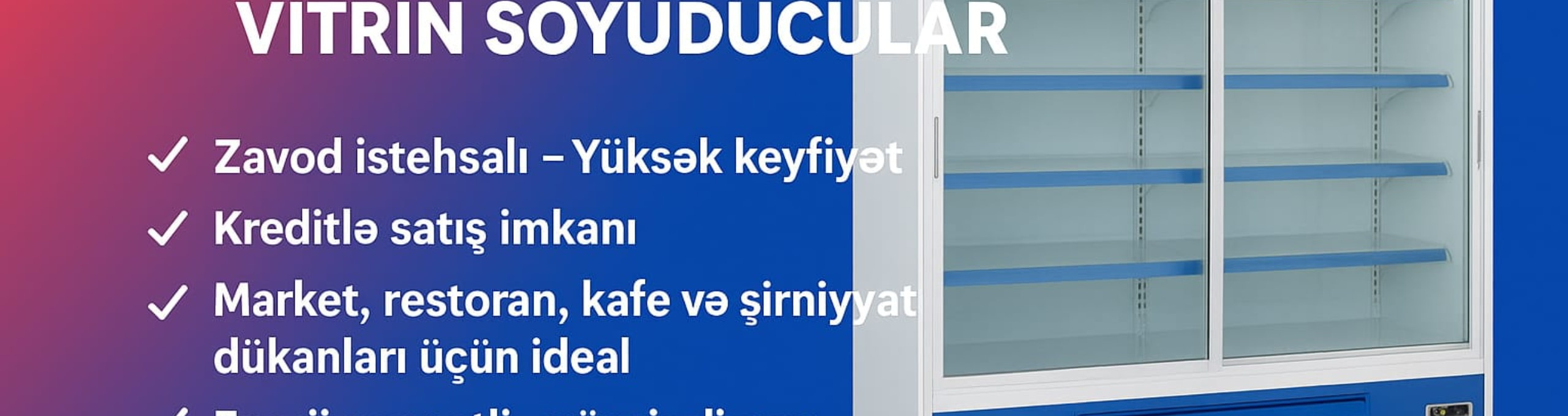 Market Avadanliqlari mağazası banneri