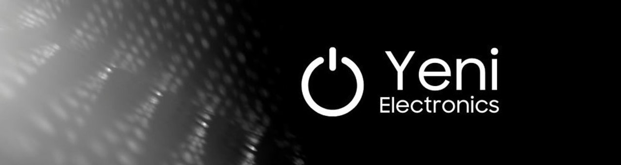 Yeni Electronics mağazası banneri