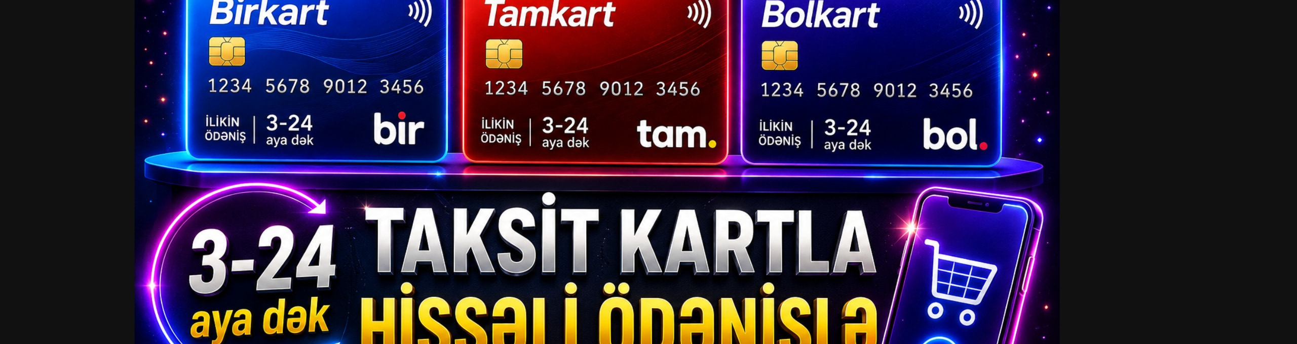 Saznomre.az mağazası banneri