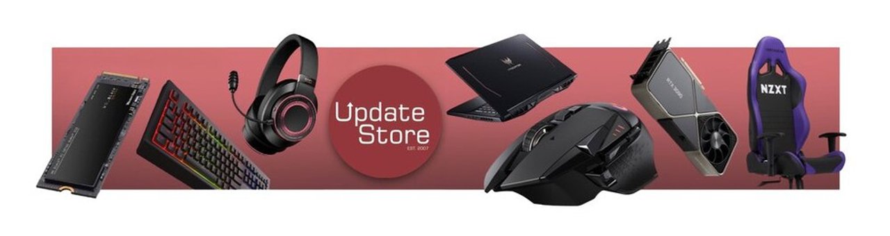 Update Store mağazası banneri
