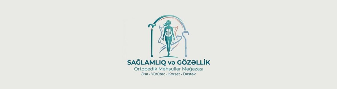 Sağlamlıq və Gözəllik mağazası banneri