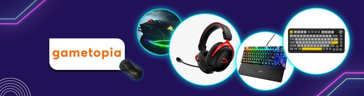 Gametopia mağazası banneri