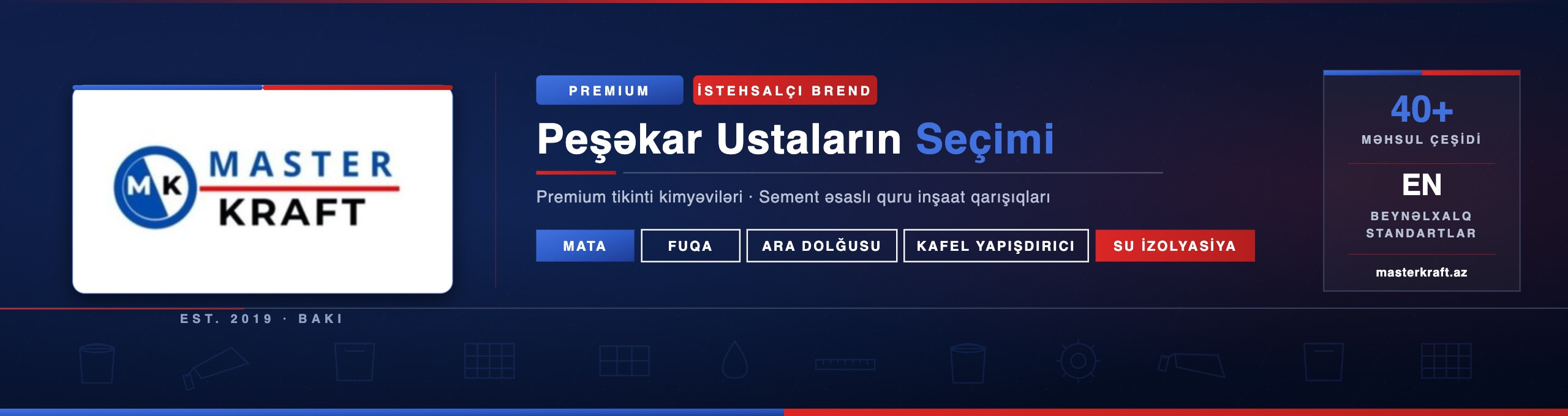Master Kraft mağazası banneri