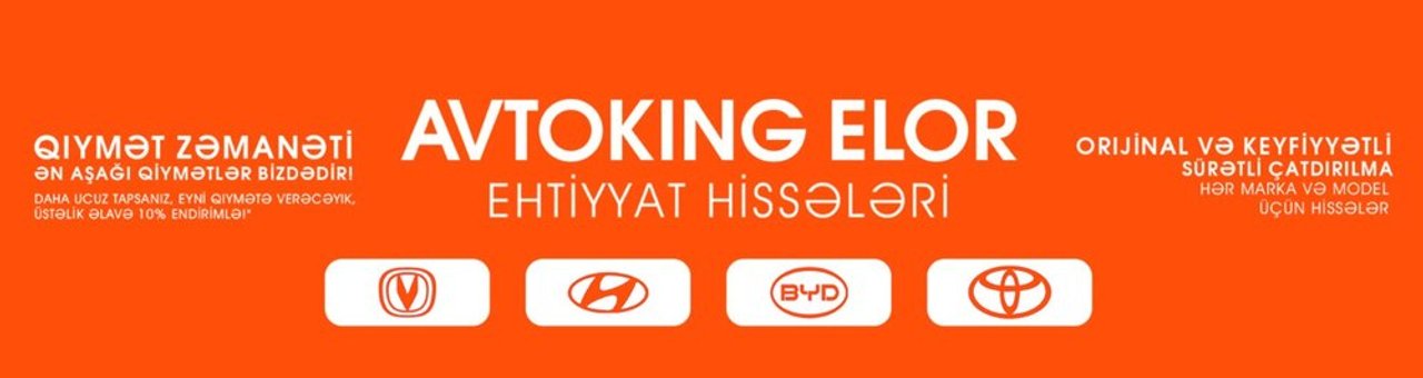 AvtoKing ELOR mağazası banneri