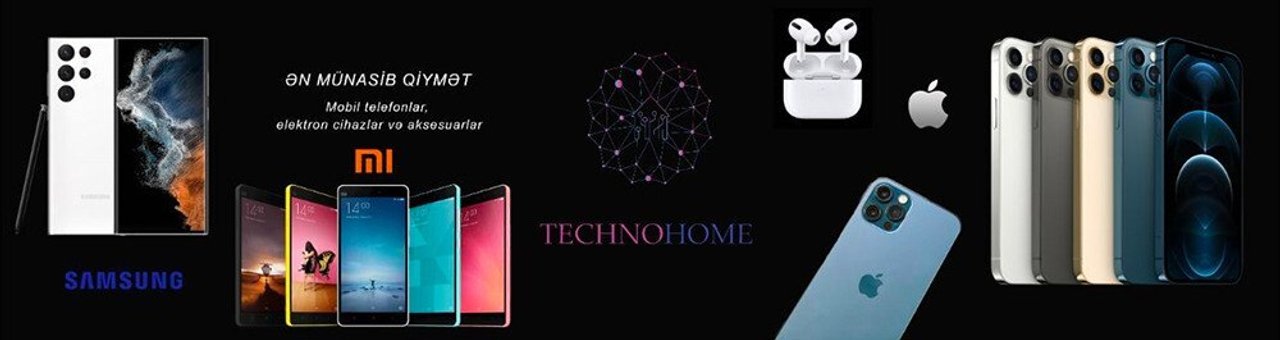 TechnoHome mağazası banneri