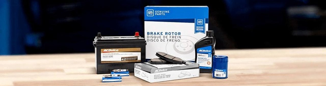 GM Parts mağazası banneri