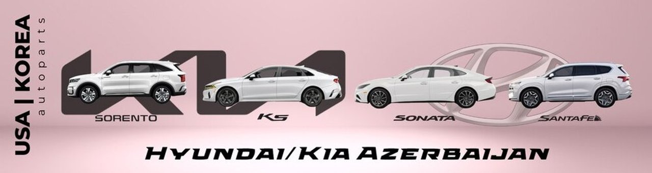 USA Korea autoparts mağazası banneri