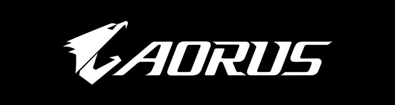 Aorus mağazası banneri