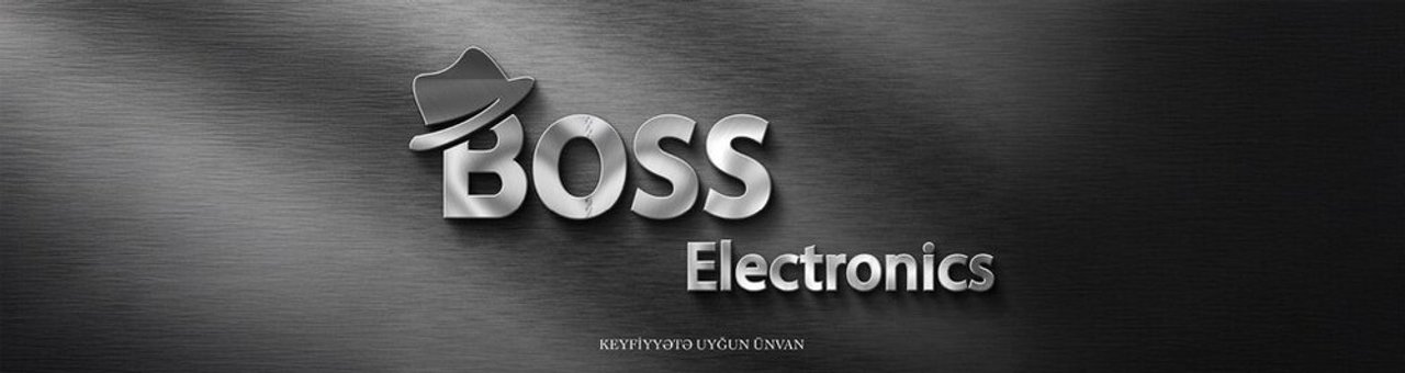 Boss Electronics mağazası banneri