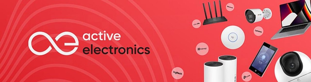 Active Electronics mağazası banneri