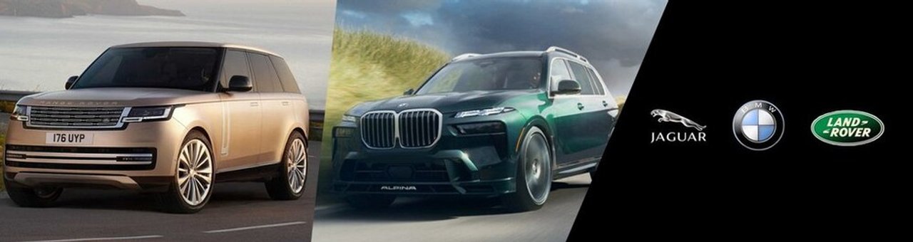BMW - LAND ROVER Parts mağazası banneri