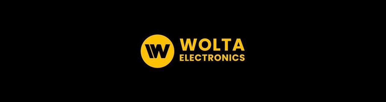 Wolta Electronics mağazası banneri