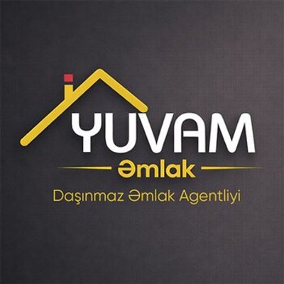 Yuvam Əmlak mağazası logosu