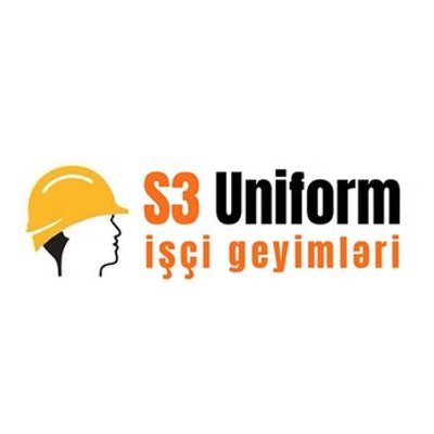 İşçi geyimləri S3 Uniform mağazası logosu