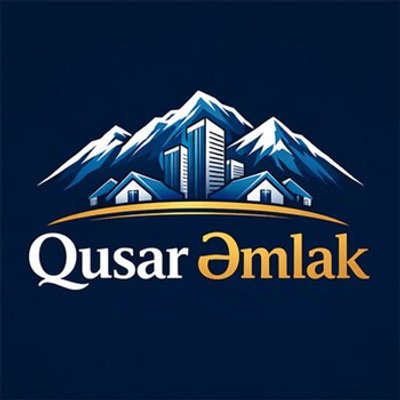 Qusar Əmlak mağazası logosu