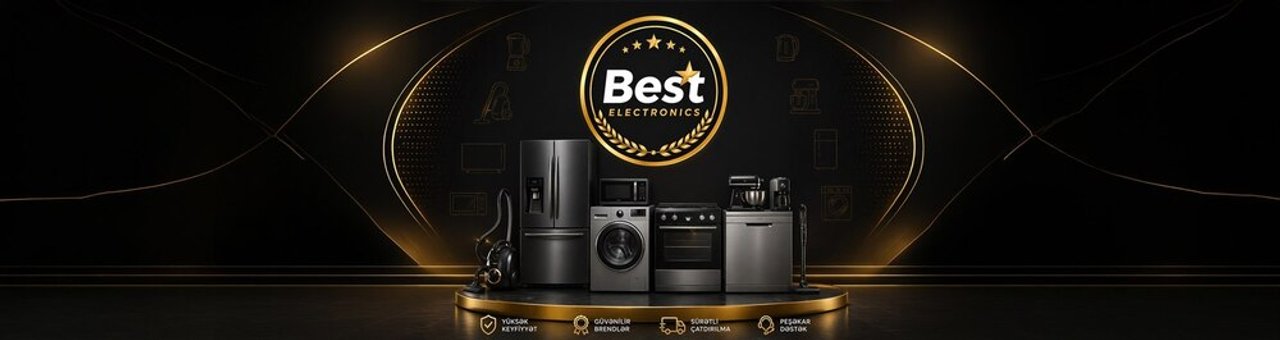 Best Electroniks mağazası banneri