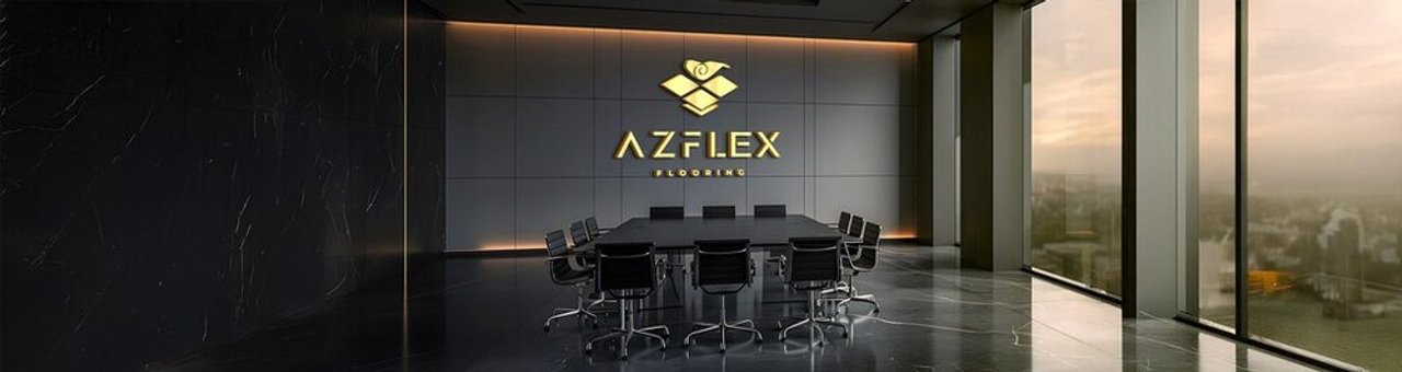 Azflex Flooring mağazası banneri