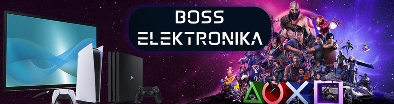 Boss Elektronika mağazası banneri