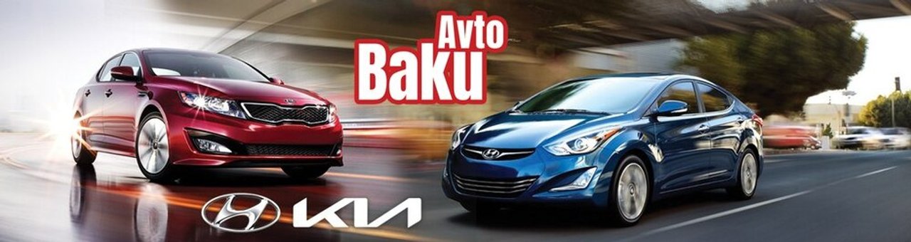 Avto Baku mağazası banneri
