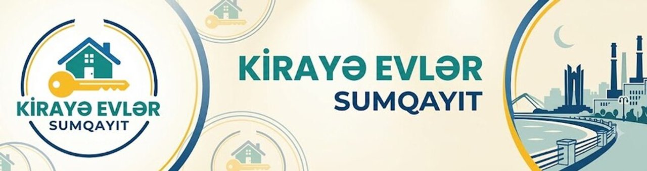 Kirayə Evlər Sumqayıt mağazası banneri