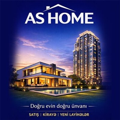 AS HOME BİNƏQƏDİ mağazası logosu