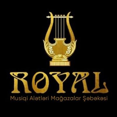 Royal musiqi alətləri mağazası mağazası logosu