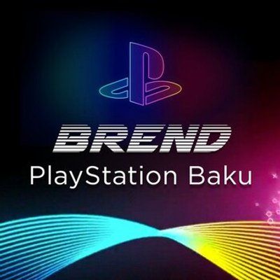 Brend PlayStation Baku mağazası logosu