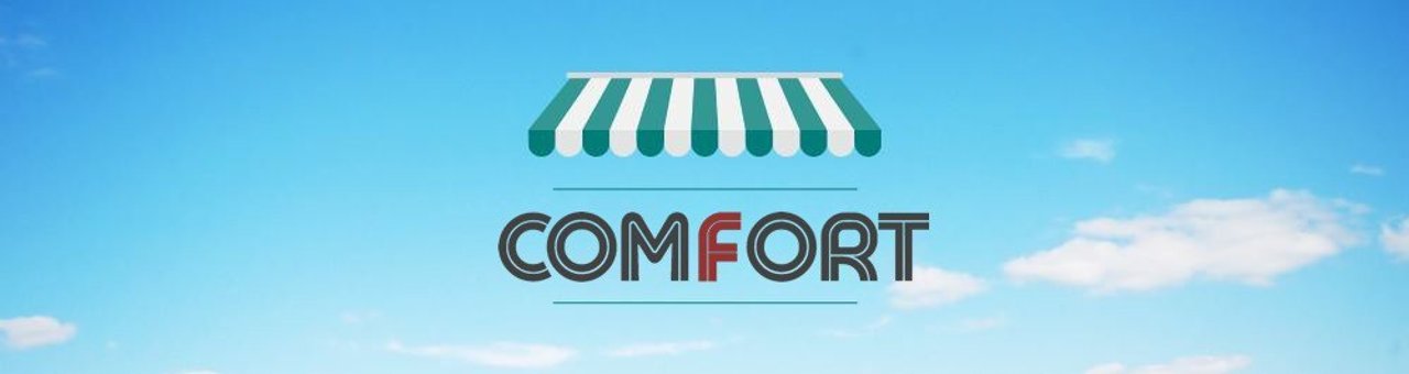 Comfort mağazası banneri