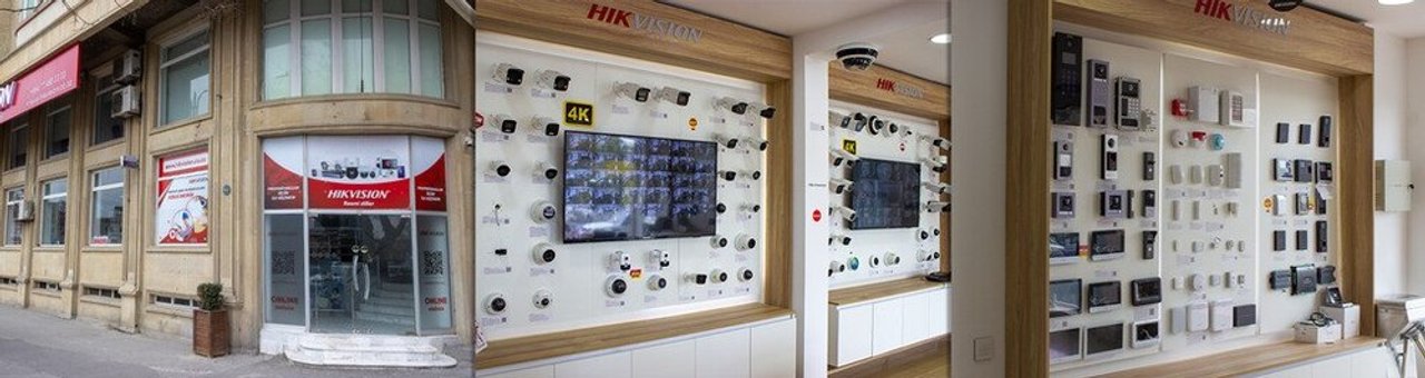 Hikvision (rəsmi nümayəndə) mağazası banneri