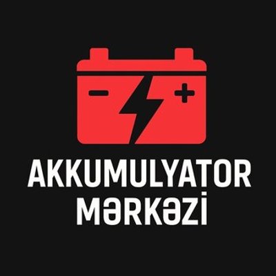 Akkumulyator Mərkəzi mağazası logosu