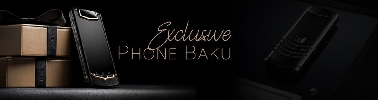 Exclusive Phone Baku mağazası banneri
