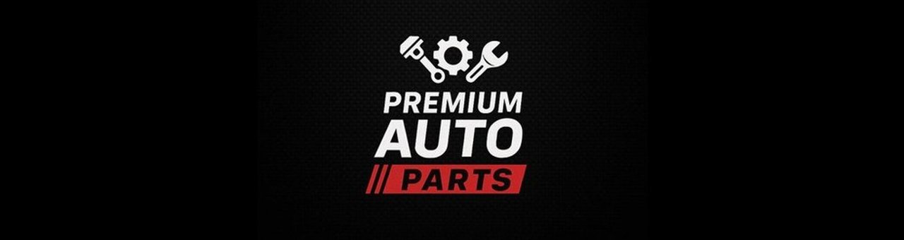 Premium Auto Parts mağazası banneri